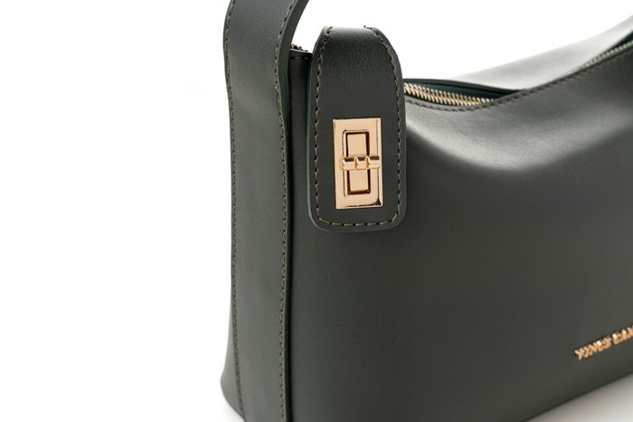 Vince Camuto Bolso Verde Oscuro, Polipiel, 24x10x16 cm